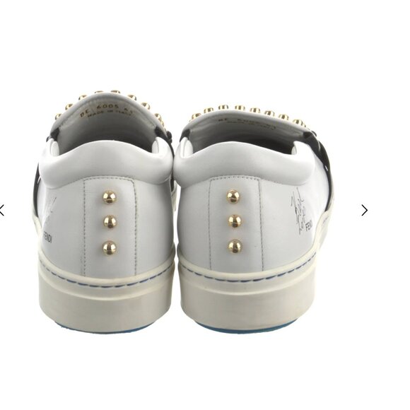Fendi sneakers, EU 41 / US 11, Karl Lagerfeld Karlito studded low top sneakers! - Picture 4 of 7
